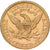 Stati Uniti, $5, Half Eagle, Coronet Head, 1895, U.S. Mint, Oro, BB+, KM:101
