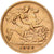 Grã-Bretanha, Edward VII, 1/2 Sovereign, 1906, Dourado, EF(40-45), KM:804