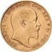 Gran Bretagna, Edward VII, 1/2 Sovereign, 1907, Oro, BB, KM:804