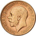 Grande-Bretagne, George V, 1/2 Sovereign, 1914, Or, TTB+, KM:819