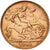 Grã-Bretanha, George V, 1/2 Sovereign, 1914, Dourado, AU(50-53), KM:819