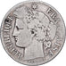 Francia, 2 Francs, Cérès, 1871, Paris, Large A, Plata, BC+, Gadoury:530