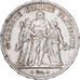 France, 5 Francs, Hercule, 1876, Paris, Silver, EF(40-45), Gadoury:745a