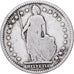 Zwitserland, Franc, 1894, Paris, Zilver, FR, KM:24