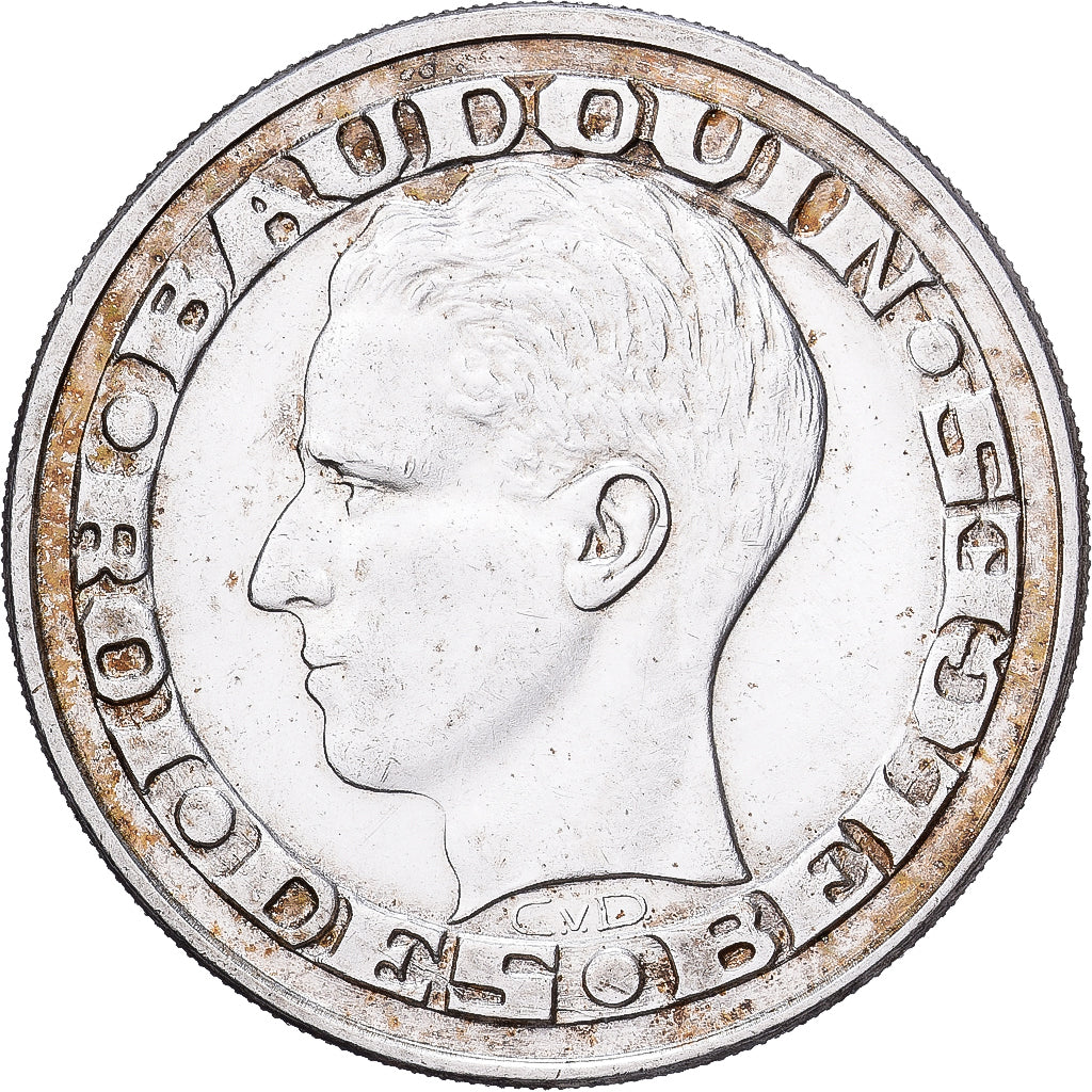 Bélgica, Baudouin I, 50 Francs, 50 Frank, 1958, Brussels, Prata, AU(55-58)
