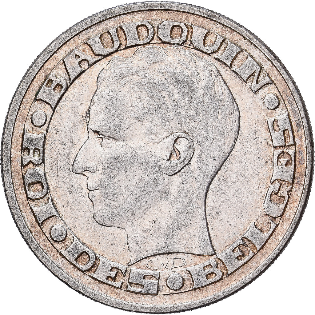 Bélgica, Baudouin I, 50 Francs, 50 Frank, 1958, Brussels, Plata, EBC, KM:150.1