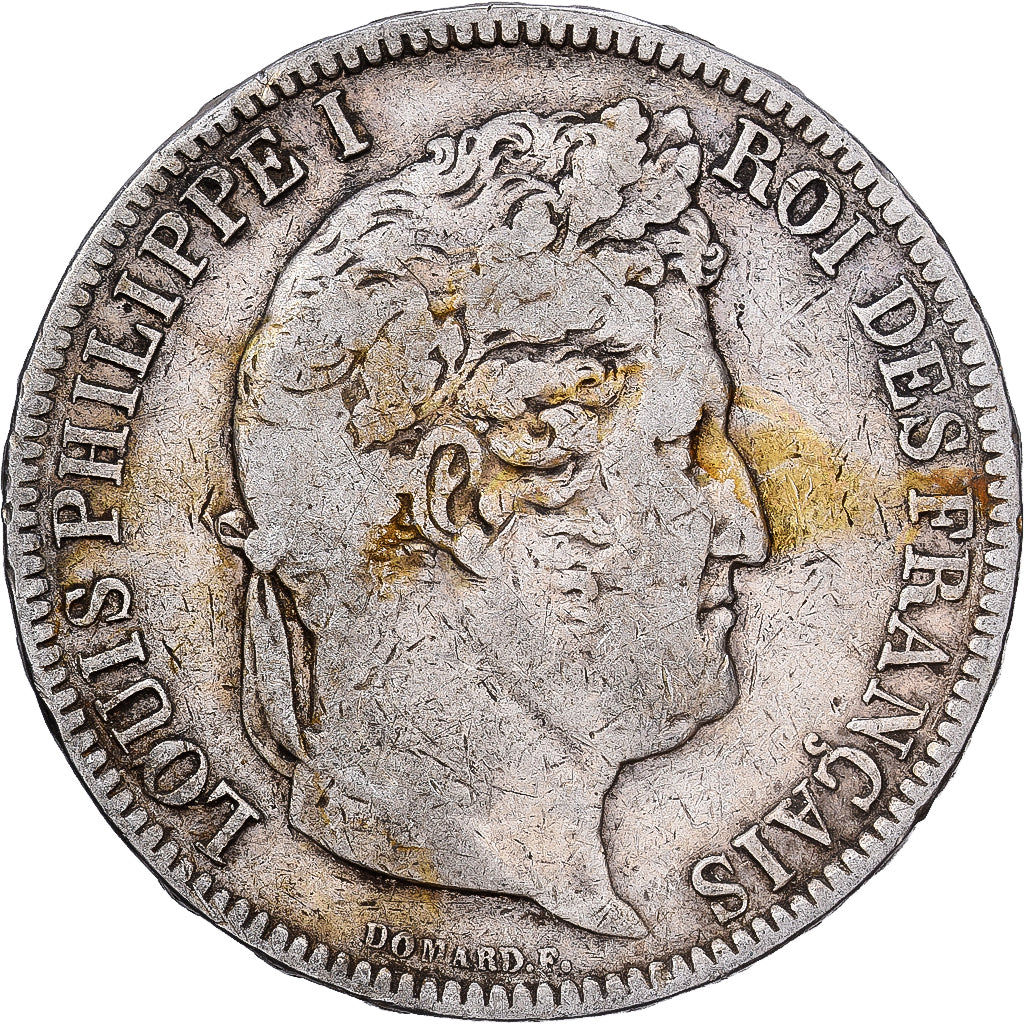Frankreich, Louis Philippe I, 5 Francs, 1831, Paris, Silber, S, Gadoury:677a