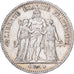 France, 5 Francs, Hercule, 1875, Paris, Silver, AU(50-53), Gadoury:745a