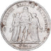 França, 5 Francs, Hercule, 1875, Paris, Prata, EF(40-45), Gadoury:745a