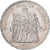 Frankreich, 5 Francs, Hercule, 1876, Paris, Silber, SS+, Gadoury:745a, KM:820.1