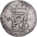 Paesi Bassi, GELDERLAND, Gulden, 1709, Argento, MB+, KM:65.2