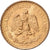 Mexico, 2 Pesos, 1945, Mexico City, Gold, AU(55-58), KM:461