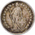 Szwajcaria, 1/2 Franc, 1962, Bern, Srebro, VF(30-35), KM:23