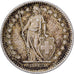 Szwajcaria, 1/2 Franc, 1962, Bern, Srebro, VF(30-35), KM:23