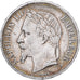 France, Napoléon III, 5 Francs, 1870, Paris, Argent, TTB, Gadoury:739, KM:799.1