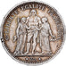 Francia, 5 Francs, Hercule, 1873, Bordeaux, Plata, BC+, Gadoury:745a, KM:820.2