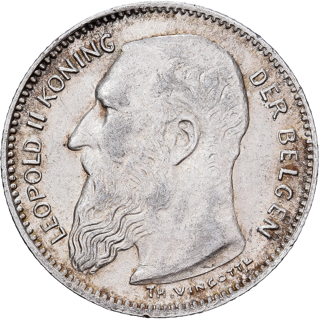 Belgique, Leopold II, 50 Centimes, 1909, Bruxelles, Argent, SUP, KM:60.1