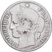 Francja, 50 Centimes, Cérès, 1871, Bordeaux, Srebro, F(12-15), Gadoury:419