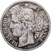 Francja, 50 Centimes, Cérès, 1871, Bordeaux, Srebro, F(12-15), Gadoury:419