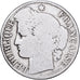 França, 50 Centimes, Cérès, 1872, Bordeaux, Prata, VG(8-10), Gadoury:419a