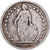 Svizzera, Franc, 1880, Bern, Argento, MB, KM:24