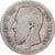 Belgia, Leopold II, Franc, 1866, Brussels, Srebro, VG(8-10), KM:28.1