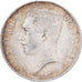 Belgio, Albert I, Franc, 1912, Brussels, Argento, BB, KM:72