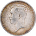 Bélgica, Albert I, Franc, 1911, Brussels, Prata, VF(30-35), KM:73.1