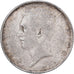 België, Albert I, Franc, 1912, Brussels, Zilver, ZF, KM:73.1