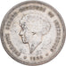 Luxemburgo, Charlotte, 5 Francs, 1929, Plata, MBC, KM:38