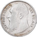Belgio, Leopold II, Franc, 1904, Brussels, Argento, BB, KM:57.1