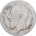 Belgio, Leopold II, Franc, 1867, Brussels, Argento, B, KM:28.1