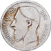 Belgio, Leopold II, Franc, 1866, Brussels, Argento, B, KM:28.1