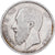 België, Leopold II, Franc, 1886, Brussels, Zilver, FR, KM:28.1