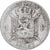 België, Leopold II, Franc, 1887, Brussels, Zilver, ZG, KM:29.1