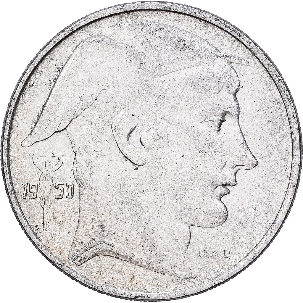Belgien, Régence Prince Charles, 20 Francs, 20 Frank, 1950, Brussels, Silber