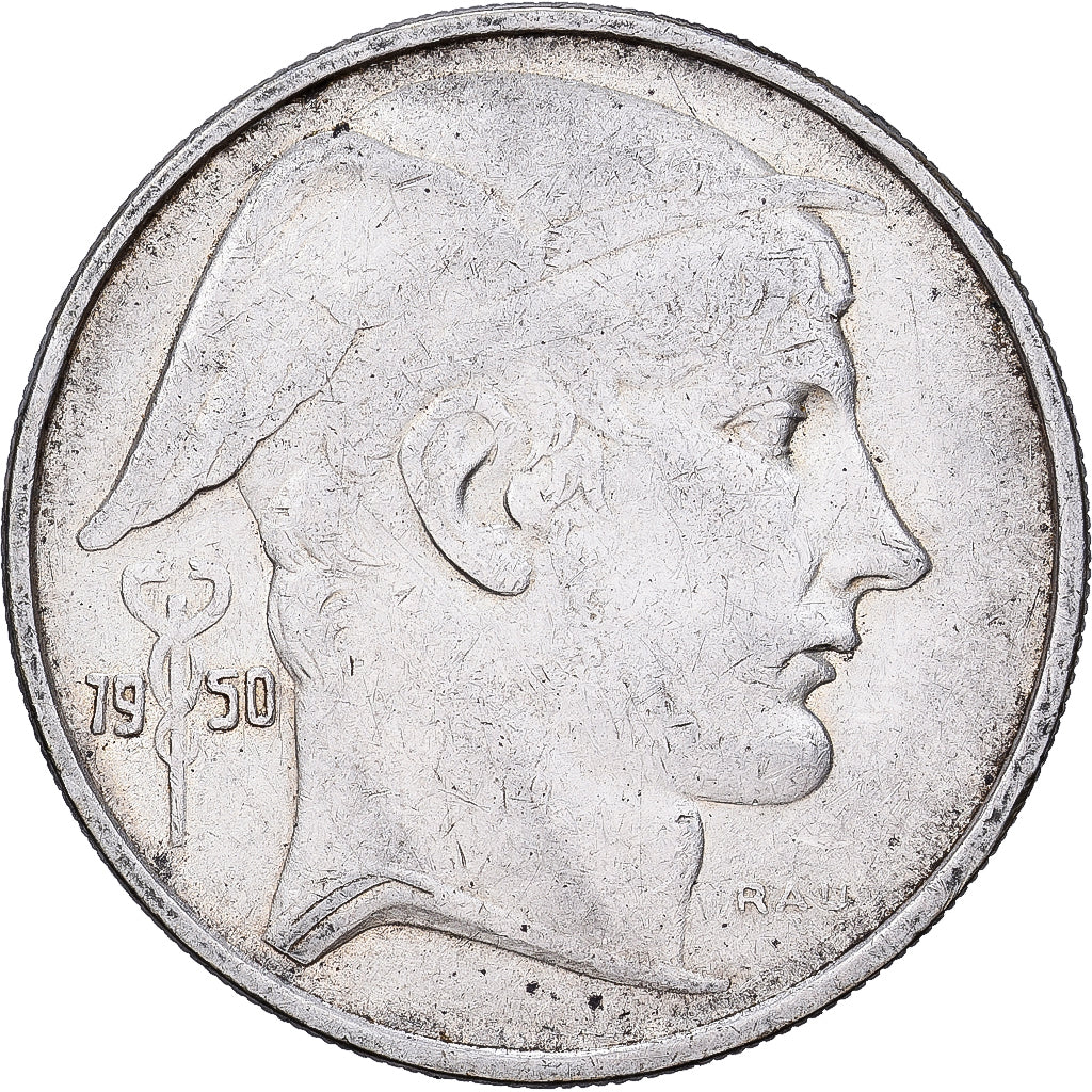 Belgien, Régence Prince Charles, 20 Francs, 20 Frank, 1950, Brussels, Silber