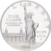États-Unis, Dollar, 1986, U.S. Mint, BE, Argent, SUP+, KM:214