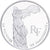 Francja, 100 Francs, La Victoire de Samothrace, 1993, Paris, Proof, Srebro