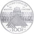 Francja, 100 Francs, La Victoire de Samothrace, 1993, Paris, Proof, Srebro