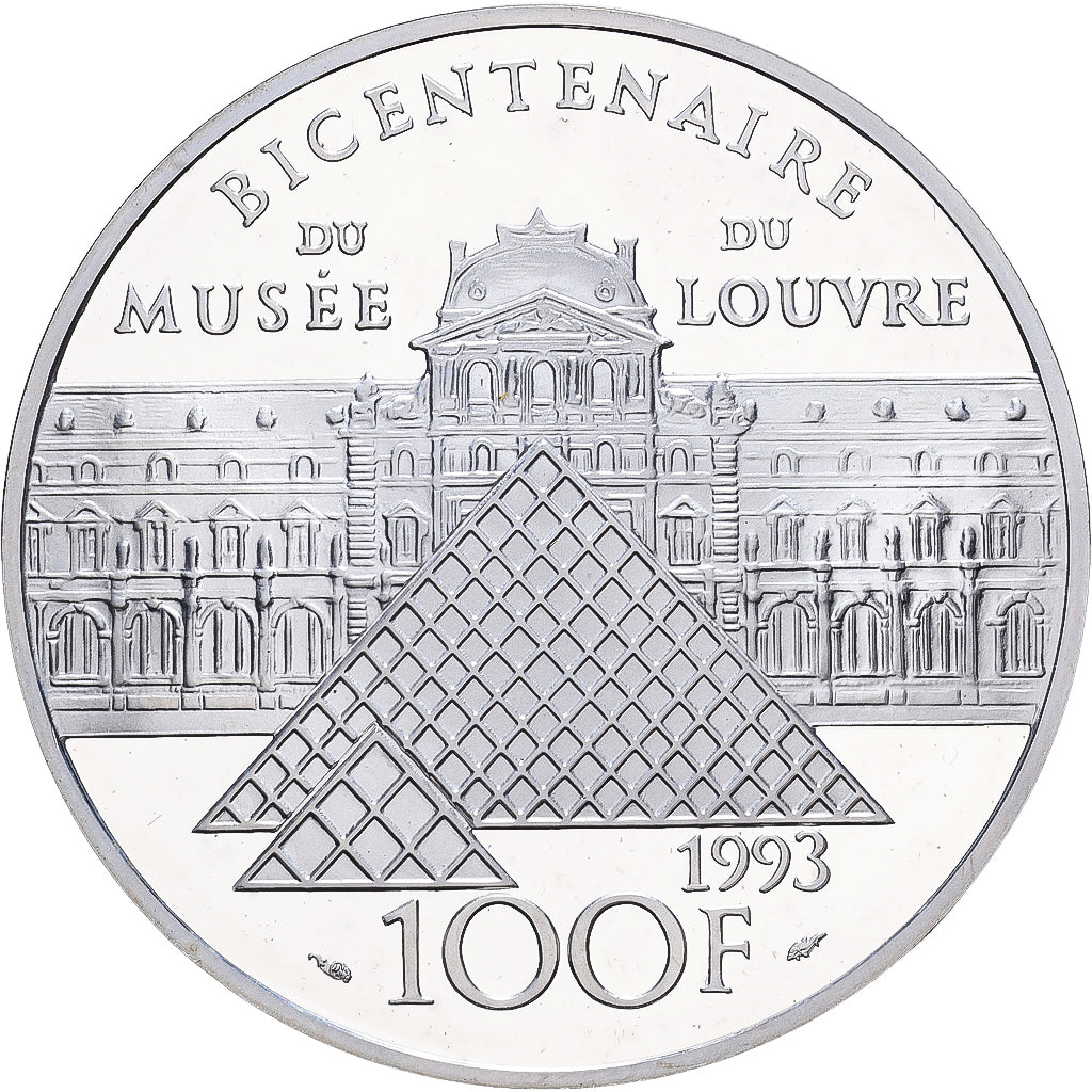 France, 100 Francs, Vénus de Milo, 1993, Paris, Proof, Silver, MS(60-62)