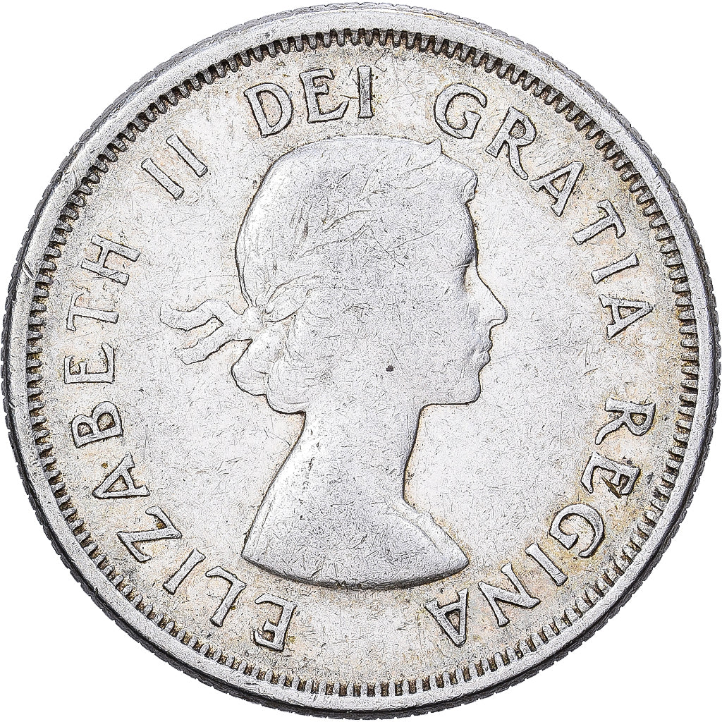 Kanada, Elizabeth II, 25 Cents, 1961, Royal Canadian Mint, Silber, SS, KM:52