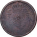 Bélgica, Leopold I, 10 Centimes, 1832, Brussels, Cobre, BC+, KM:2.1