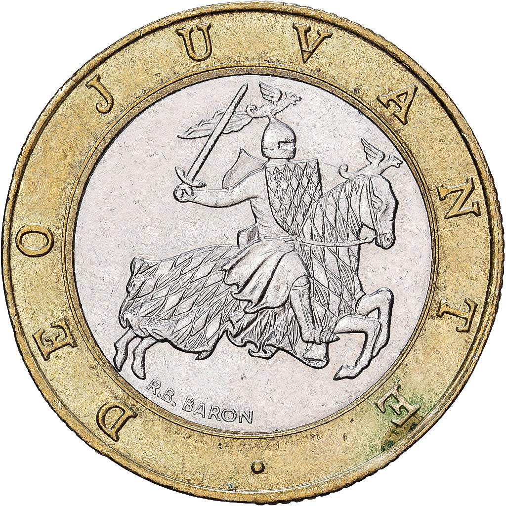 Monaco, Rainier III, 10 Francs, 1993, Bimétallique, TTB+, Gadoury:MC 160