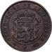 Luxembourg, William III, 2-1/2 Centimes, 1854, Utrecht, Bronze, EF(40-45), KM:21