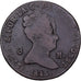 Spanje, Isabel II, 8 Maravedis, 1845, Segovia, Koper, FR, KM:531.2