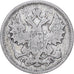 Russia, Nicholas II, 15 Kopeks, 1901, Saint Petersburg, Silver, VF(30-35)