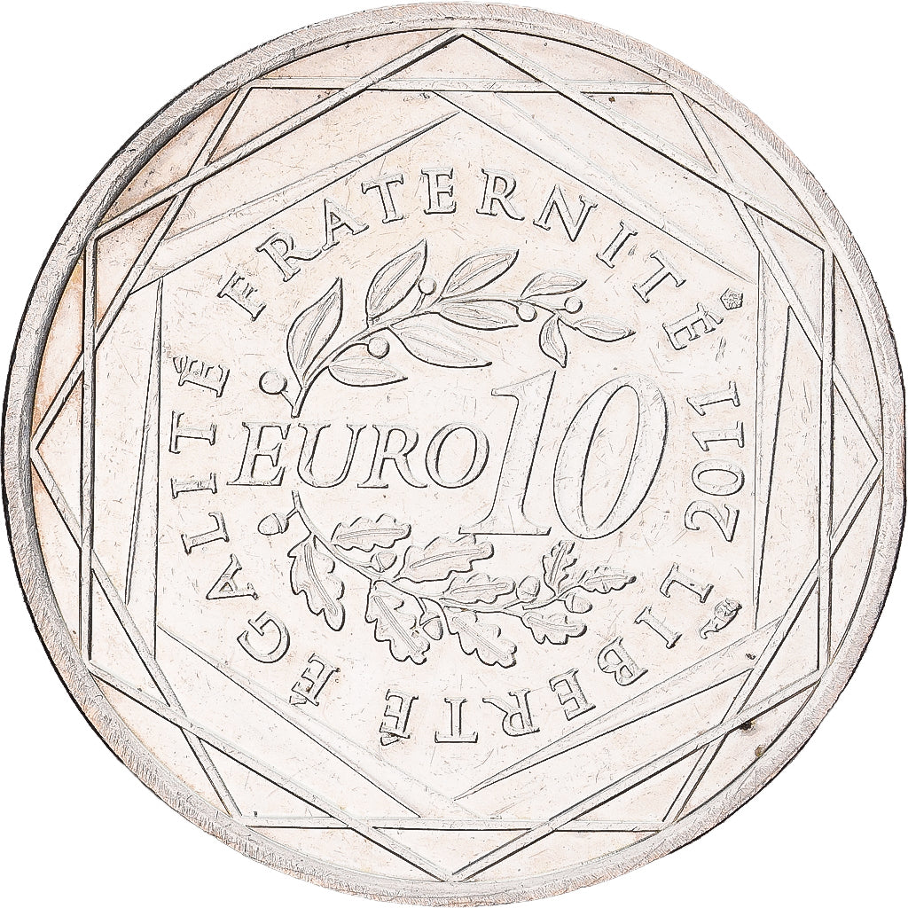 Frankreich, 10 Euro, Monnaie de Paris, Nord-Pas-de-Calais, 2011, Paris, Silber