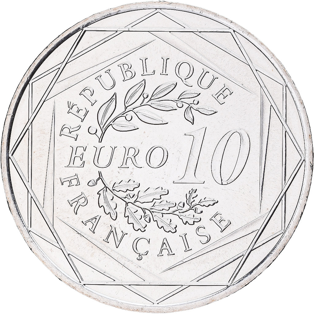 France, 10 Euro, Hercule, 2013, Monnaie de Paris, Silver, AU(55-58)