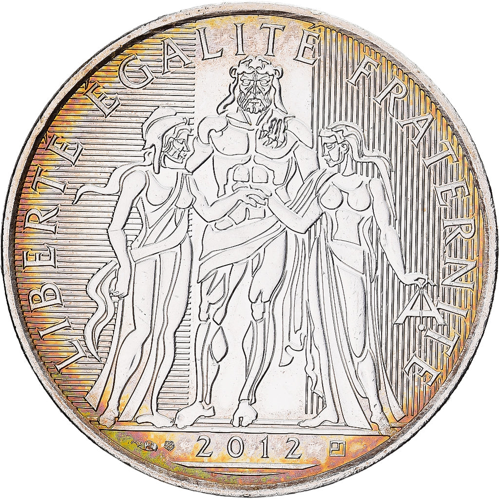 Frankreich, 10 Euro, Hercule, 2012, Monnaie de Paris, Silber, VZ, Gadoury:EU516